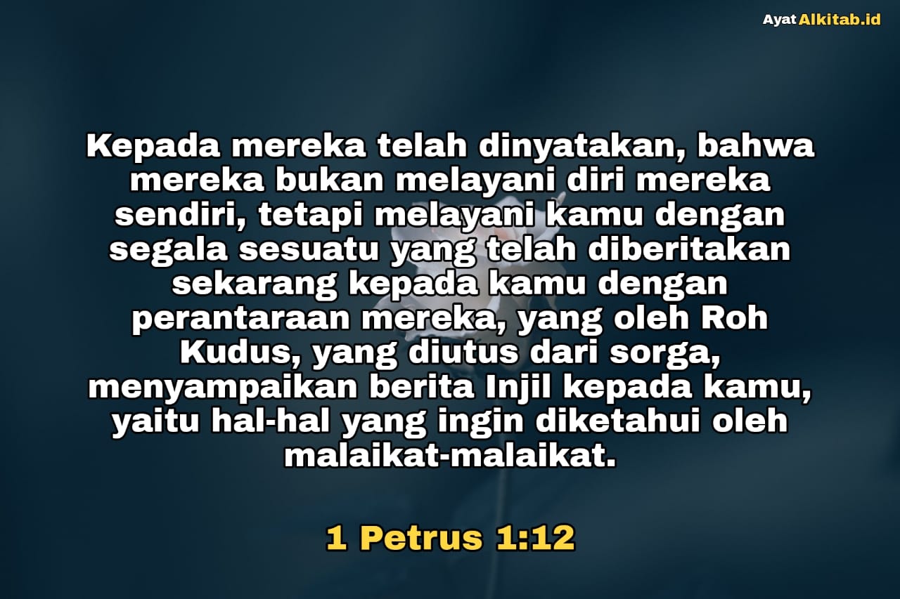 1 Petrus 1:12