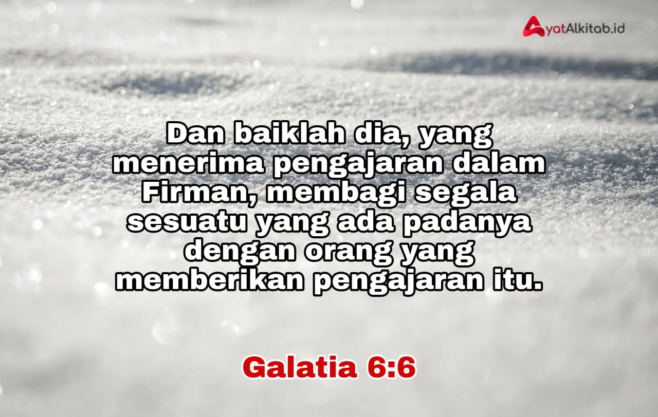 Galatia 6:6